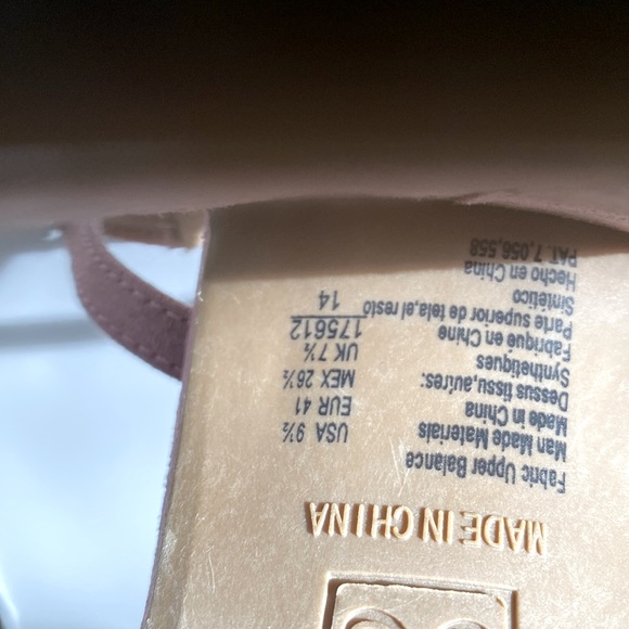 Brash Houston Mauve Pink Ankle Strap Heels - Picture 6 of 6